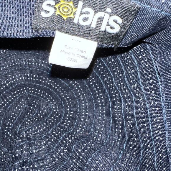 Solaris floppy sun beach hat with wide brim UV protection - Picture 6 of 6